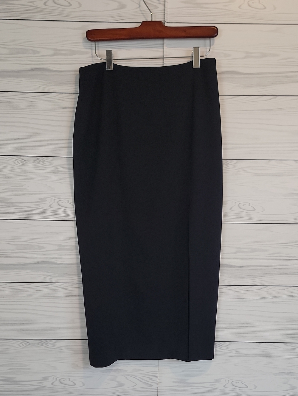 Suzelle Vintage Pencil Midi Skirt - Black Womens Size S